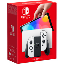 Ігрова консоль NINTENDO Switch OLED White (045496453435)