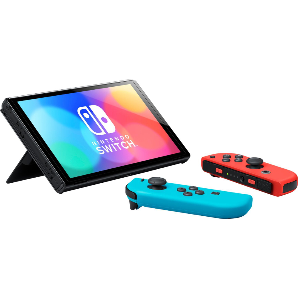 Игровая консоль NINTENDO Switch OLED Blue/Red (45496453442) Жесткий диск 64