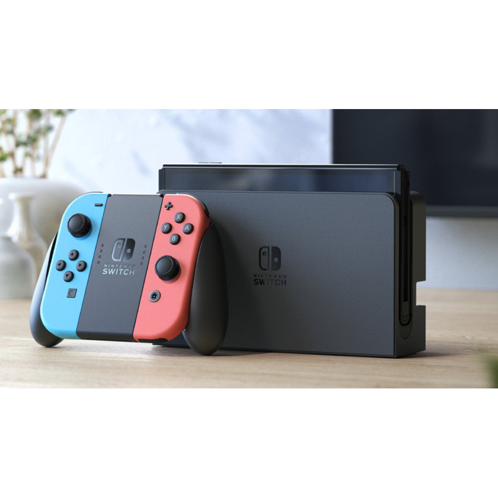 Фото Игровая консоль NINTENDO Switch OLED Blue/Red (45496453442)