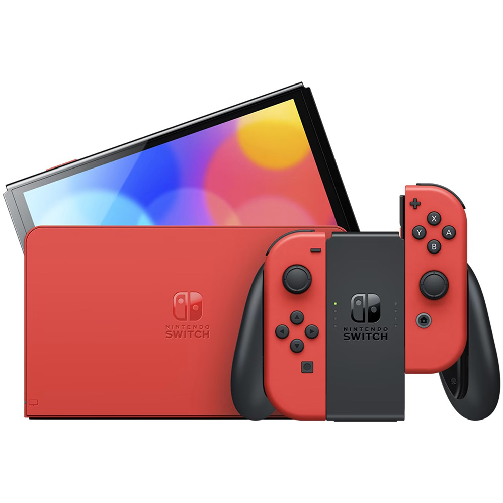 Заказать Игровая приставка NINTENDO Switch OLED Red Mario Special Edition (045496453633)