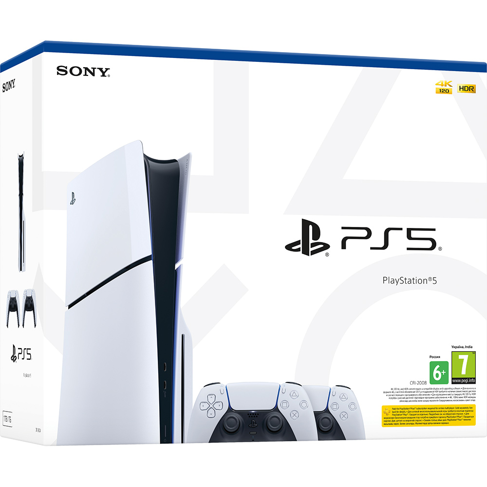 Покупка Игровая приставка SONY PlayStation 5 (PS5) Slim Blu-ray (1000042045)