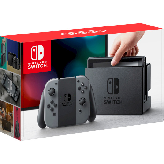 Фото 15 Игровая приставка NINTENDO Switch Gray (4902370551198)