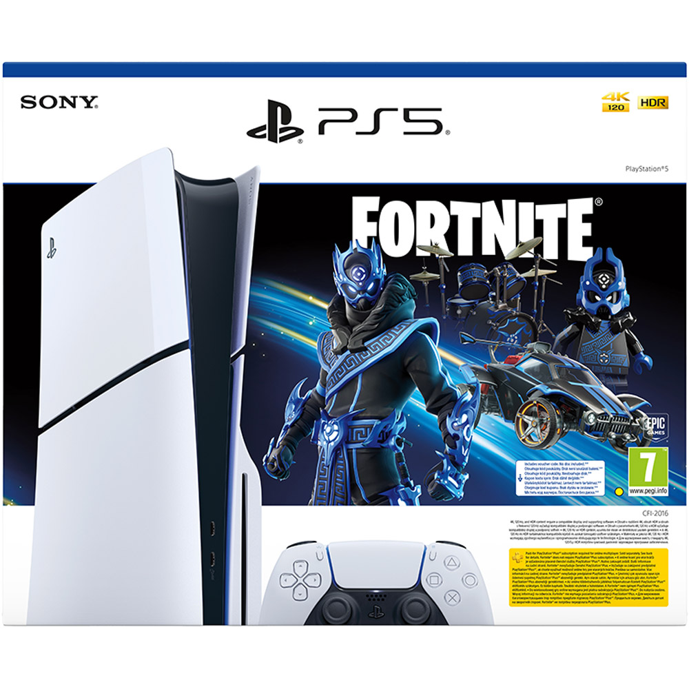 Ігрова приставка SONY PlayStation 5 Slim Blu-ray Fortnite Cobalt Star Bundle (1000045165) Торгова марка SONY