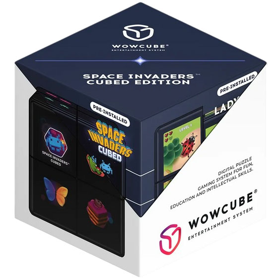 Портативная игровая консоль WOWCUBE Space Invaders Cubed edition (Ф32998) Цвет многоцветный