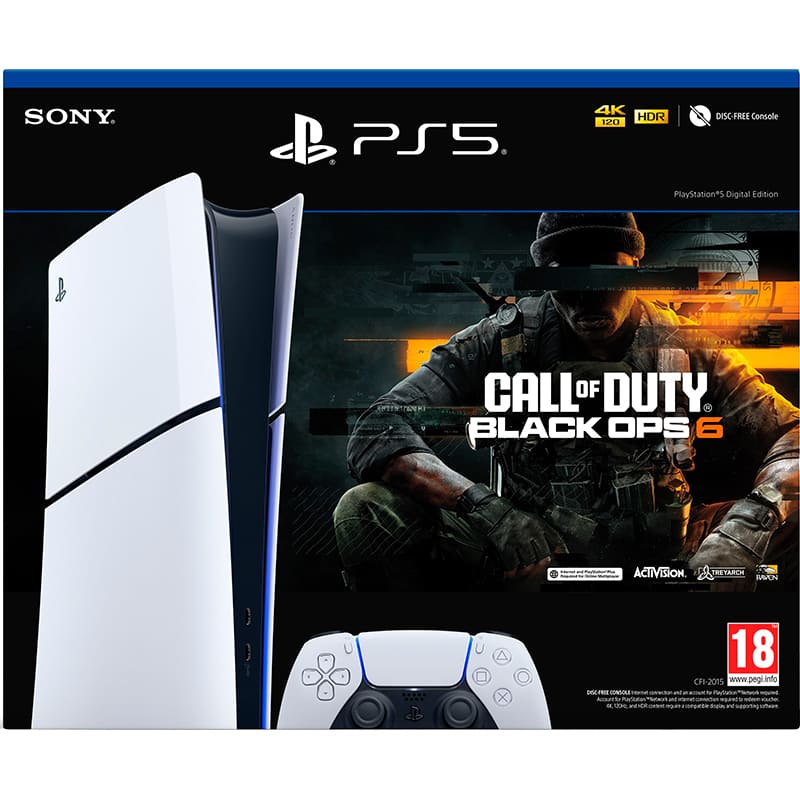 Игровая приставка SONY PlayStation 5 Slim Digital Edition Call of Duty Black Ops 6 Bundle (1000049606) Торговая марка SONY