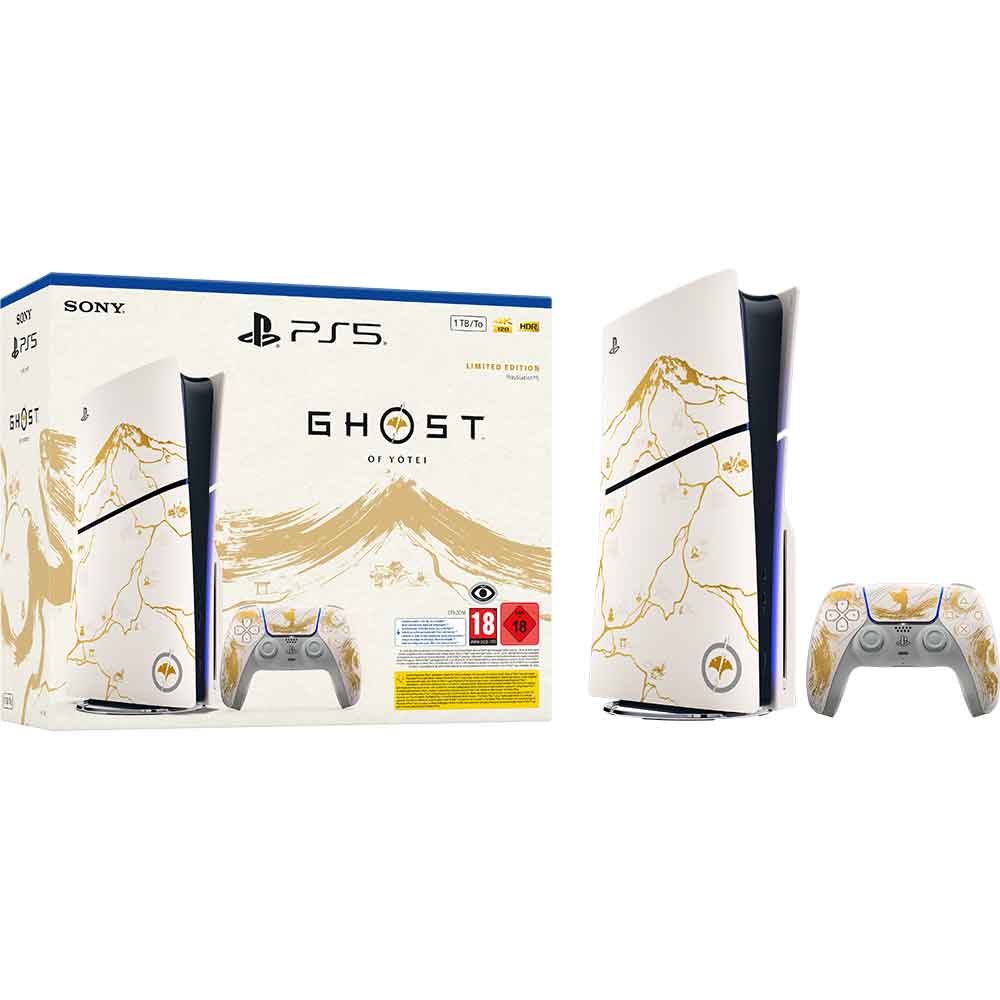 Игровая приставка SONY PlayStation 5 (PS5) Slim Blu-ray Ghost of Yotei Limited Edition Игровая приставка SONY PlayStation 5 (PS5) Slim Blu-ray Ghost of Yotei Limited Edition