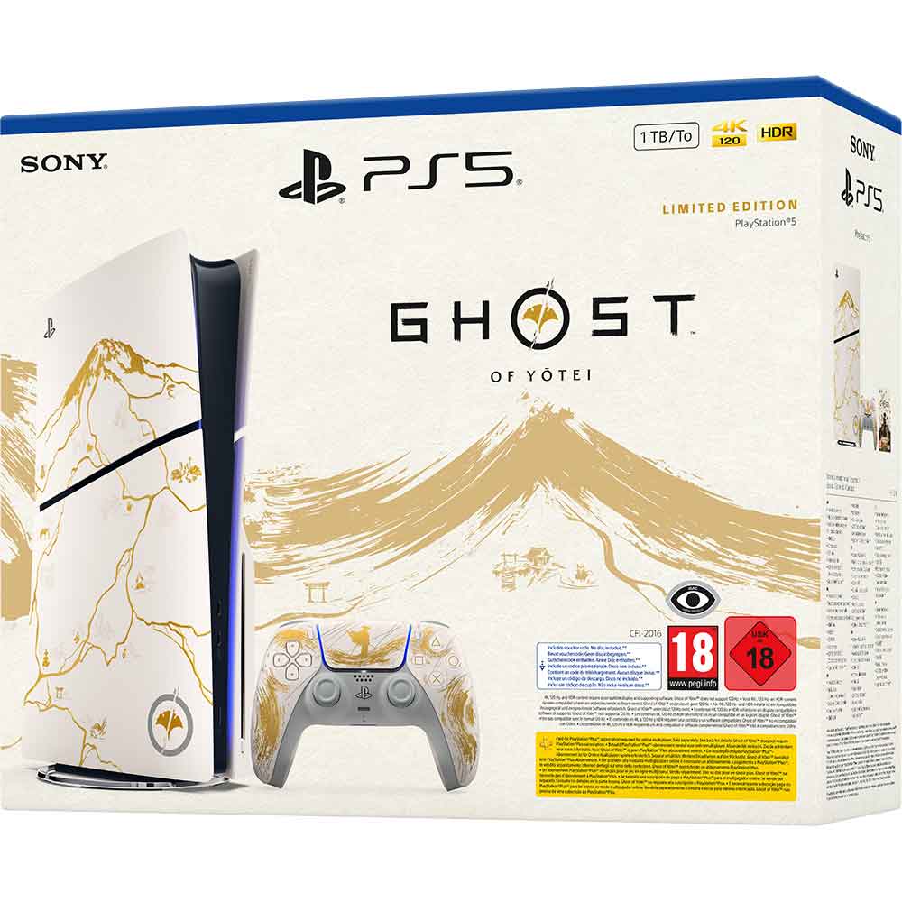 Игровая приставка SONY PlayStation 5 (PS5) Slim Blu-ray Ghost of Yotei Limited Edition Торговая марка PlayStation