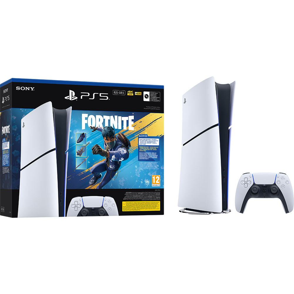 Ігрова приставка Sony PlayStation 5 Slim Digital Edition Fortnite Flowering Chaos Bundle (1000049851)