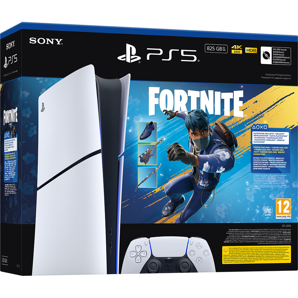 Ігрова приставка Sony PlayStation 5 Slim Digital Edition Fortnite Flowering Chaos Bundle (1000049851) Торгова марка SONY