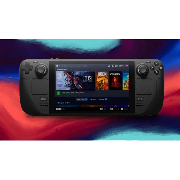 Фото Ігрова консоль Valve Steam Deck 64 GB Certified Refurbished (1010_64CR)