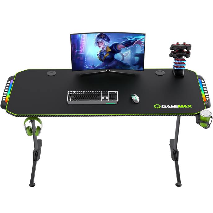 Компьютерный стол GAMEMAX D140 Carbon-RGB Тип компьютерные столы