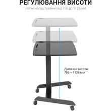 Стіл OFFICEPRO ODM380B