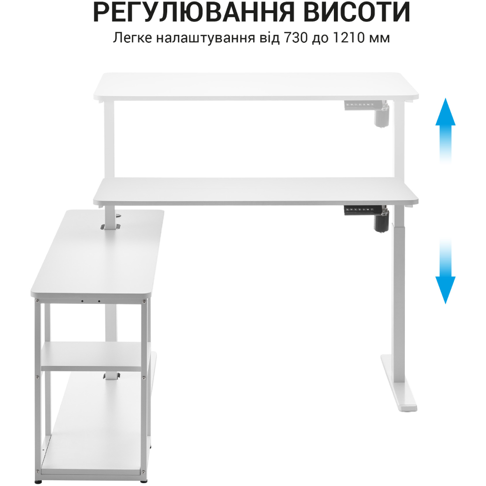 Фото Стіл OFFICEPRO ODE119W