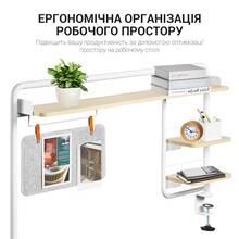 Настільний органайзер OFFICEPRO DS253WW White/Wood