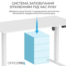 Комп'ютерний стіл OFFICEPRO White (ODE1470W)