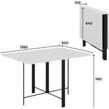 Стіл-трансформер ART IN HEAD Voody Graphite Gray/Black (TB26070000030)