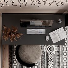 Комп'ютерний стіл ART IN HEAD Brevity Loft Standart Graphite (TB04070000030)