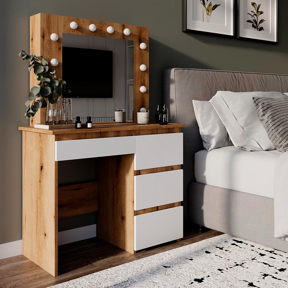 Туалетний столик ART IN HEAD Beauty Ewok Oak (TB31100100000) Глибина 430