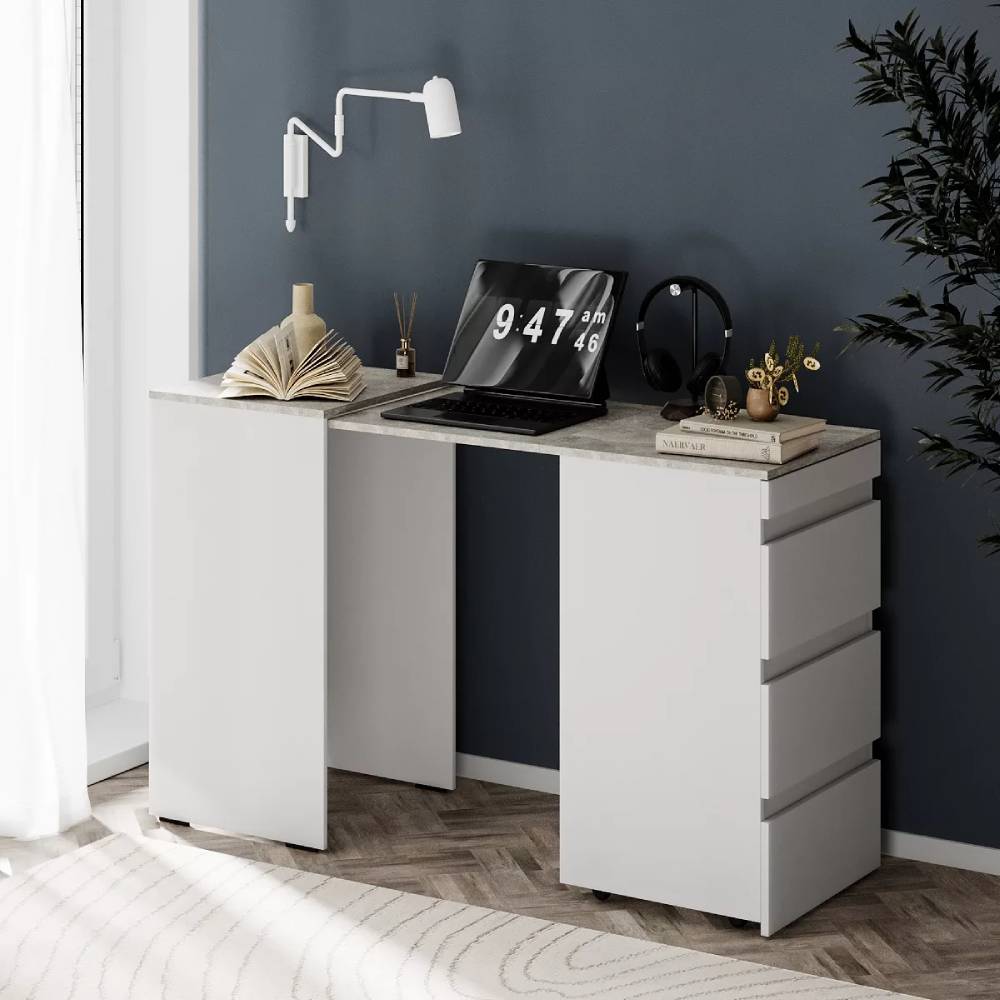 Стіл-комод ART IN HEAD Molli White Diamond/Atelier Light (TB01010400000) Глибина 500