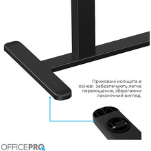 Компьютерный стол OfficePro ODM405B Black Компьютерный стол OfficePro ODM405B Black
