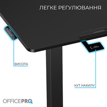 Компьютерный стол OfficePro ODM405B Black Компьютерный стол OfficePro ODM405B Black