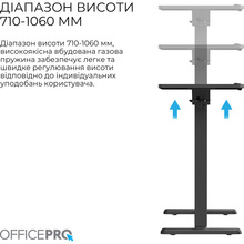 Компьютерный стол OfficePro ODM320B Black