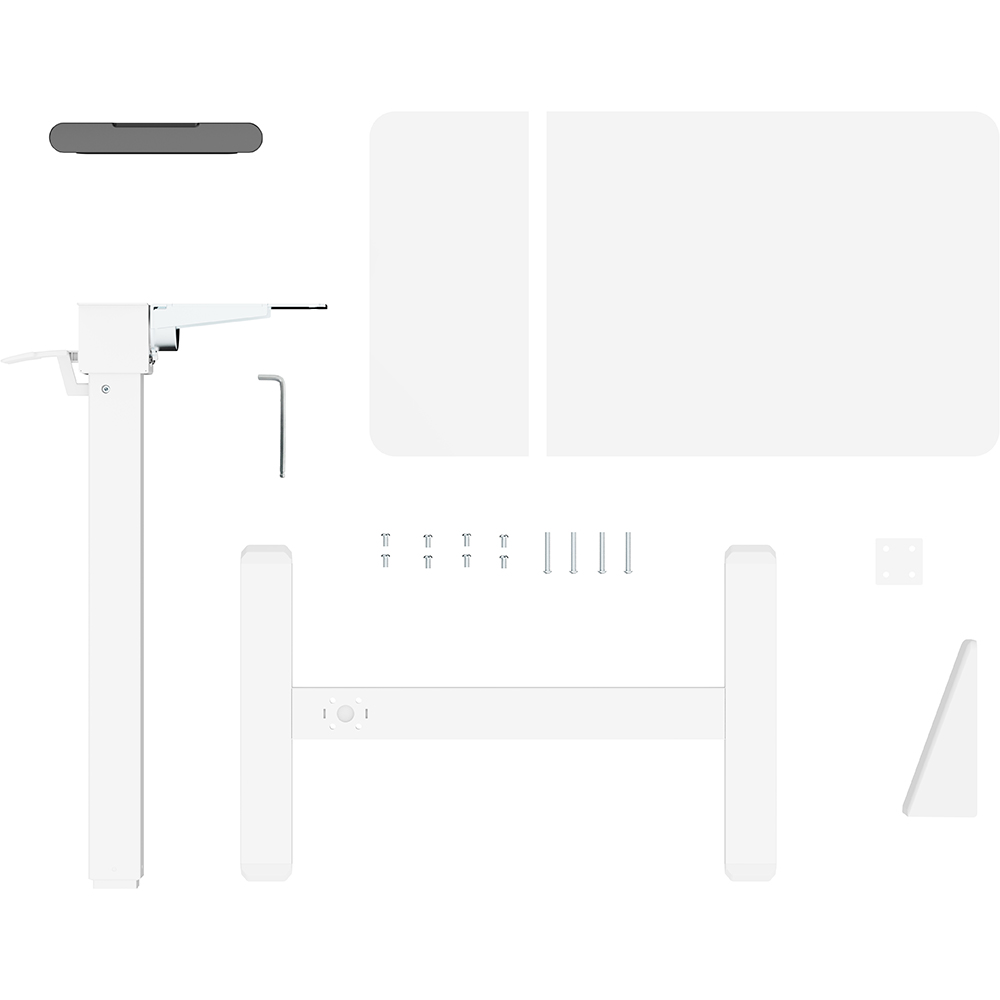 В Фокстрот Компьютерный стол OfficePro ODM320W White