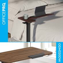 Компьютерный стол OfficePro ODM320DW Dark Wood/Black