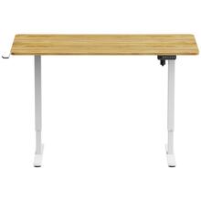 Комп'ютерний стіл OfficePro ODE1470LWW Light Wood/White