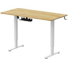 Компьютерный стол OfficePro ODE1470LWW Light Wood/White