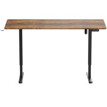 Комп'ютерний стіл OfficePro ODE1670DW Dark Wood/Black