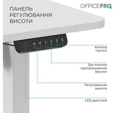 Компьютерный стол OfficePro ODE1670DW Dark Wood/Black