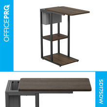 Приставной столик OFFICEPRO Dark Wood Black (SD175DW)