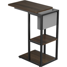 Приставний столик OFFICEPRO Dark Wood Black (SD175DW)