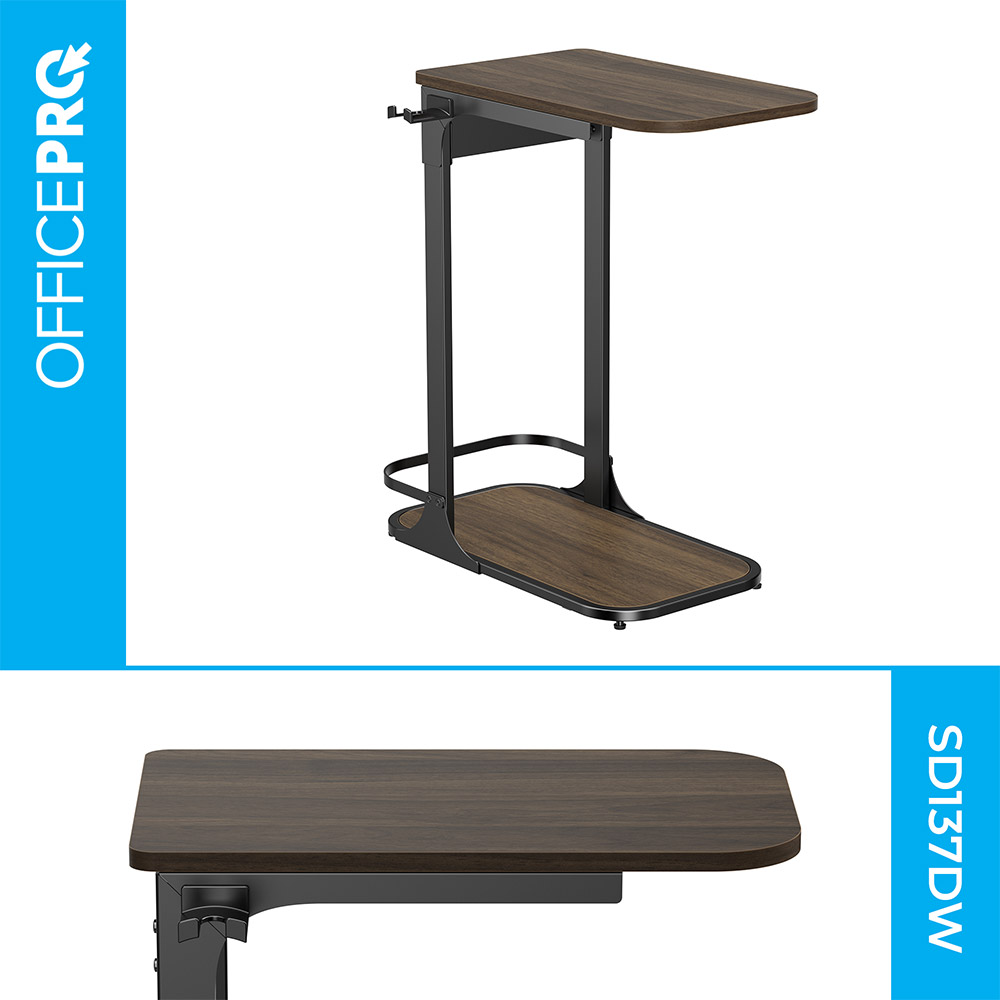 Компьютерный стол OfficePro SD137DW Dark Wood/Black Тип компьютерные столы