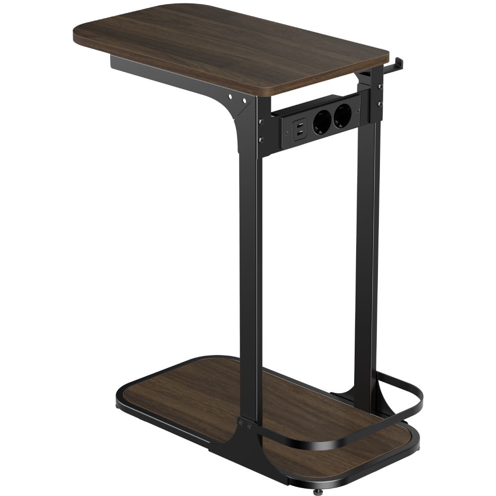 Компьютерный стол OfficePro SD185DW Dark Wood/Black Ширина 500