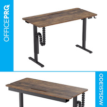 Компьютерный стол OFFICEPRO ODE1575DW Dark Wood/Black