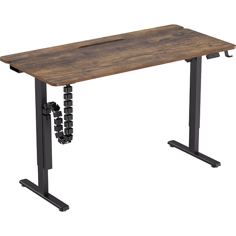 Компьютерный стол OFFICEPRO ODE1575DW Dark Wood/Black