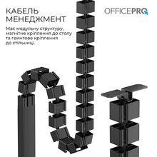 Компьютерный стол OFFICEPRO ODE1575B Black