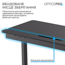 Компьютерный стол OFFICEPRO ODE1575B Black
