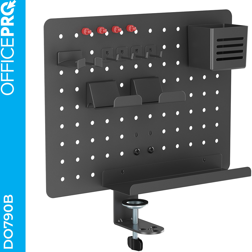 Настольный органайзер OFFICEPRO Black (DO790B) Тип надстройка для стола