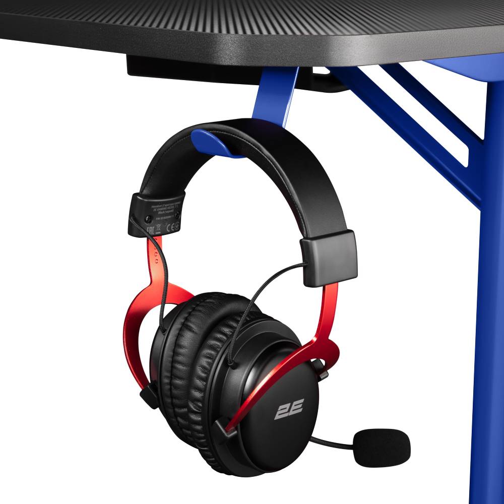 Внешний вид Стол компьютерный 2E GAMING OTOROSHI Black/Blue (2E-GT-OTO-BKBL)