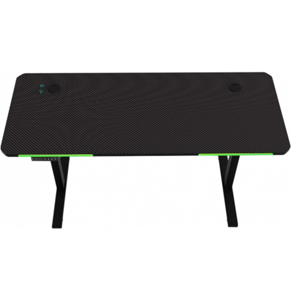 Комп'ютерний стіл GT RACER T-S 1438 140x60x73-118 Black Ширина 1400