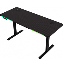 Комп'ютерний стіл GT RACER T-S 1438 140x60x73-118 Black