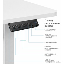 Компьютерный стол OFFICEPRO White (ODE1880W)