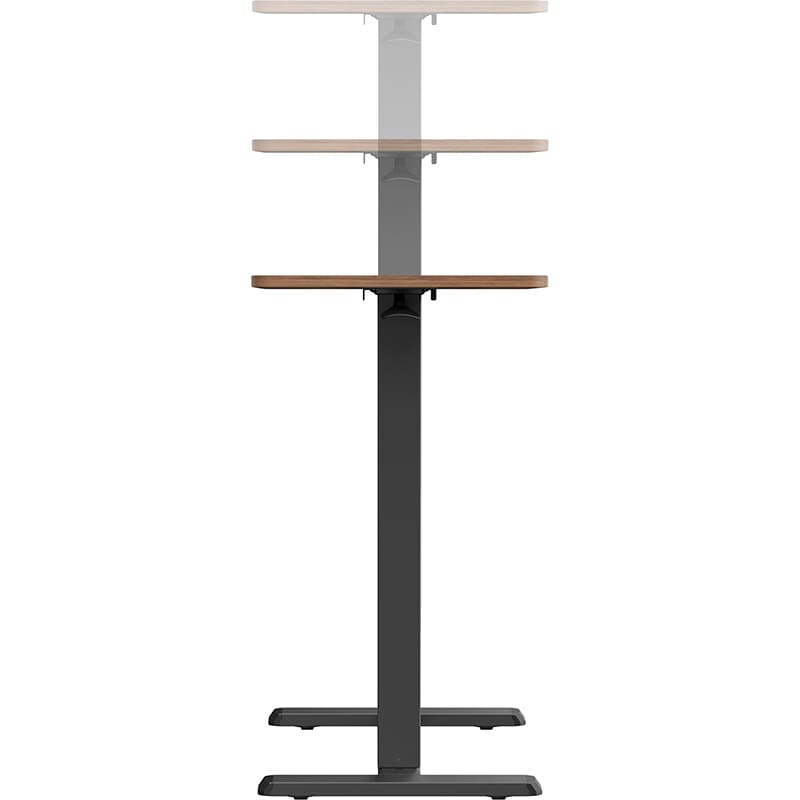 Стол 2E CE710BD Black/Brown (2E-CE710BD-MECHANIC) Глубина 386