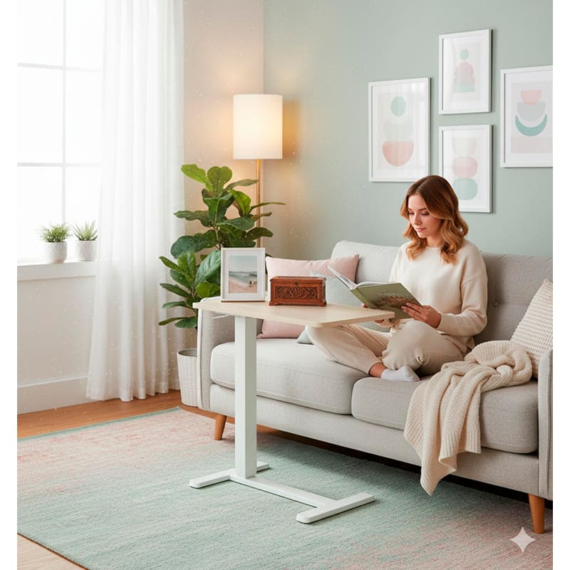 В Украине Стол 2E CE710WL White/Beige (2E-CE710WL-MECHANIC)