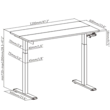 Компьютерный стол 2E СЕ120W-MECHANIC White