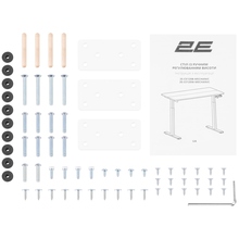 Компьютерный стол 2E СЕ120W-MECHANIC White