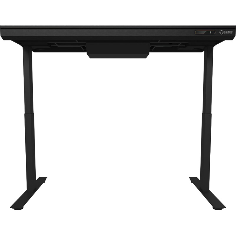 Компьютерный стол LORGAR PRO 80G Glass Black (LRG-DP80G) Глубина 680